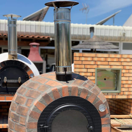 Traditional Oven Chimney Extension & Cap - Stainless Steel ProForno
