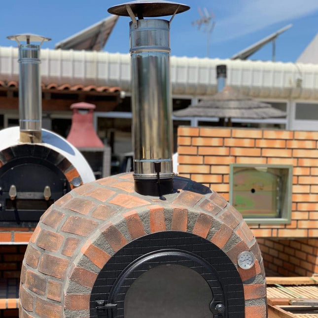 Traditional Oven Chimney Extension & Cap - Stainless Steel ProForno