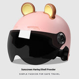 Teddy Bear Electric Bike Helmet - Because Safety Should Be Adorable