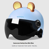 Teddy Bear Electric Bike Helmet - Because Safety Should Be Adorable