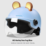 Teddy Bear Electric Bike Helmet - Because Safety Should Be Adorable