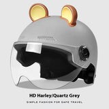 Teddy Bear Electric Bike Helmet - Because Safety Should Be Adorable
