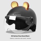 Teddy Bear Electric Bike Helmet - Because Safety Should Be Adorable