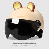 Teddy Bear Electric Bike Helmet - Because Safety Should Be Adorable
