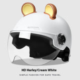 Teddy Bear Electric Bike Helmet - Because Safety Should Be Adorable