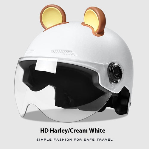 Teddy Bear Electric Bike Helmet - Because Safety Should Be Adorable