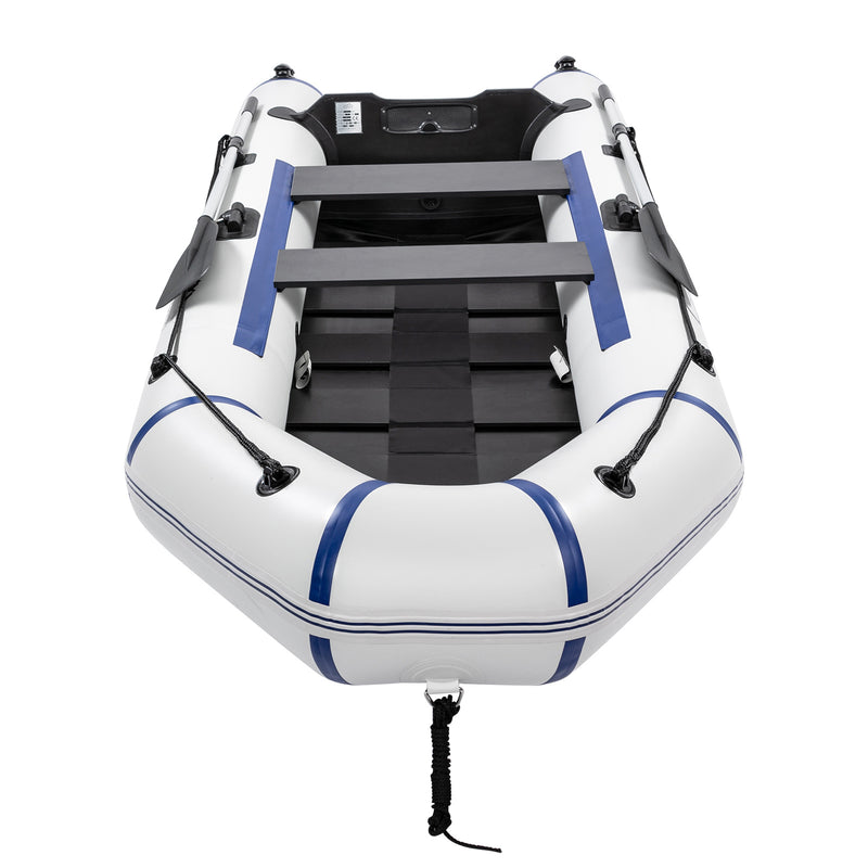 Camping Survivals 10ft PVC 330kg Water  Assault Boat Off-White - Phoenix Fire Art Store