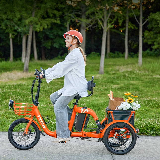 Viribus FC2 Folding Electric Tricycle | 3-Wheel Freedom
