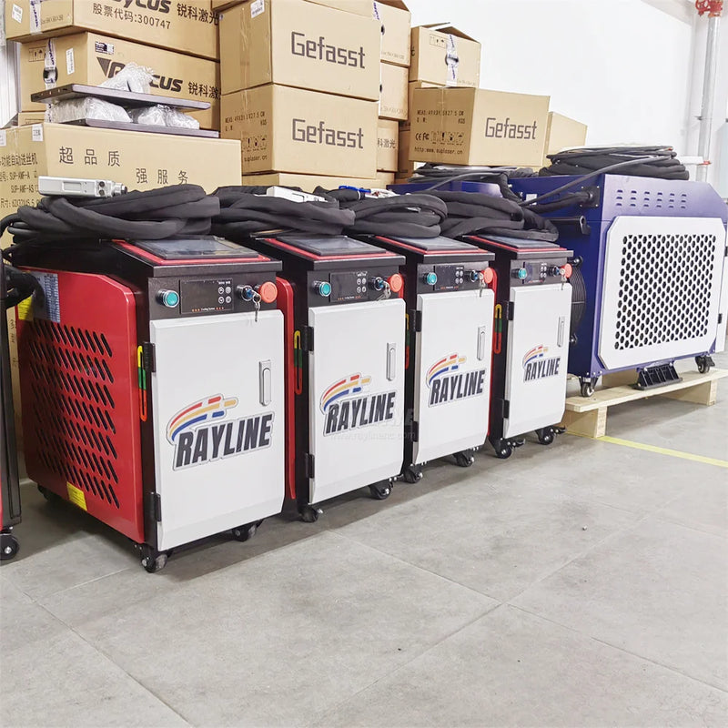 CE Certified Handheld 3-in-1 Fiber Laser Welder - Portable Welding, Cleaning & Cutting Machine