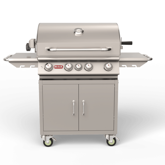 Bull Angus 30-Inch 4-Burner Freestanding Gas Grill with Rotisserie