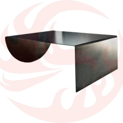 Asymmetrical Metal Coffee Table Heavy Duty Raw Steel - Phoenix Fire Art Store
