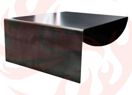 Asymmetrical Metal Coffee Table Heavy Duty Raw Steel - Phoenix Fire Art Store