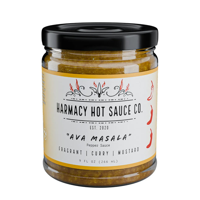 Ava Masala - Curry Mustard Pepper Sauce (9oz)
