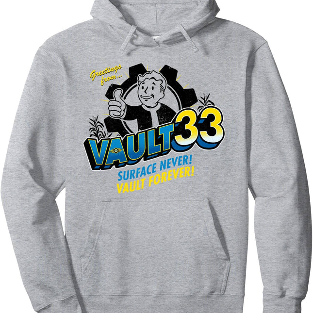 Fallout Vault 33 Hoodie - Greetings from the Wasteland