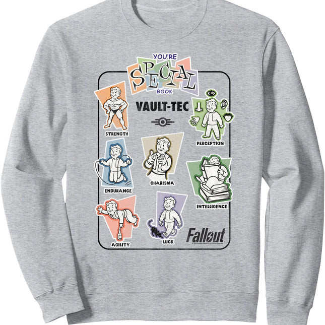 Fallout Vault-Tec Sweatshirt - You're Special Book - front view