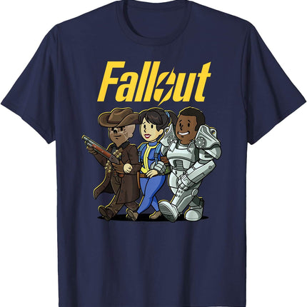 Fallout TV Show Apparel - Character Cartoon Portraits