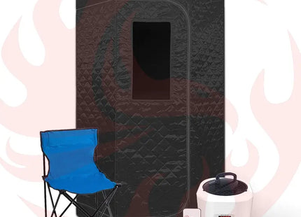Blisspod Portable Personal Full Body 60 Min Rapid Steam Sauna | Pentagonal | Grey | Powerful 1600 Watts | 3.6L Stronger Steamer | 90X90X190cm zoppinh