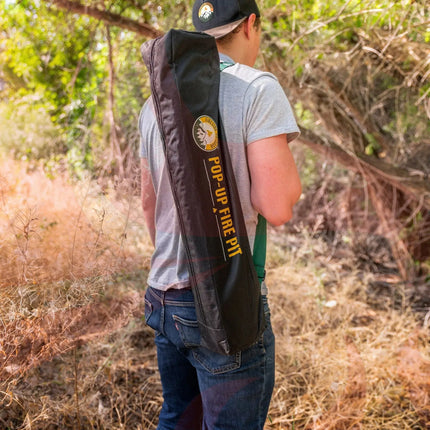 Portable Pop-Up Fire Pit - Go Anywhere Kit - Phoenix Fire Art Store