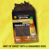 Pineapple-Mango Habanero Beef Jerky - 6 bags (1lb) - Phoenix Fire Art Store