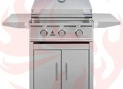 TrueFlame E Series 25-Inch 3-Burner Freestanding Gas Grill Designing Backyards