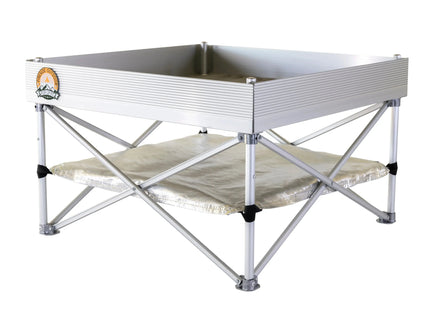 Fireside Outdoor Pop-Up Fire Pit & Heat Shield Bundle - Phoenix Fire Art Store