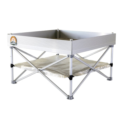 Fireside Outdoor Pop-Up Fire Pit & Heat Shield Bundle - Phoenix Fire Art Store