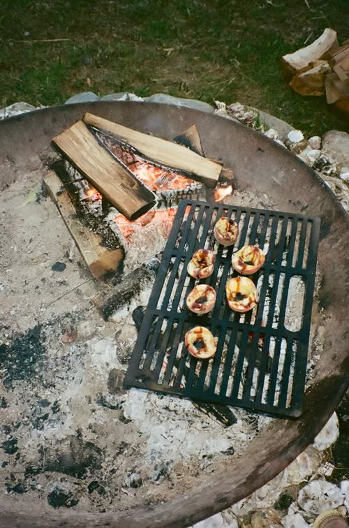Pan Stand & Grill Grate - Phoenix Fire Art Store