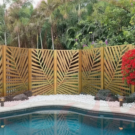 Laser-Cut Palm Panel - FREE SHIPPING MK Design Elements