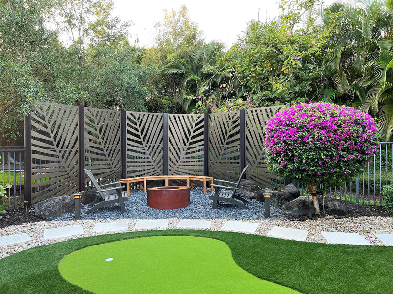 Laser-Cut Palm Panel - FREE SHIPPING