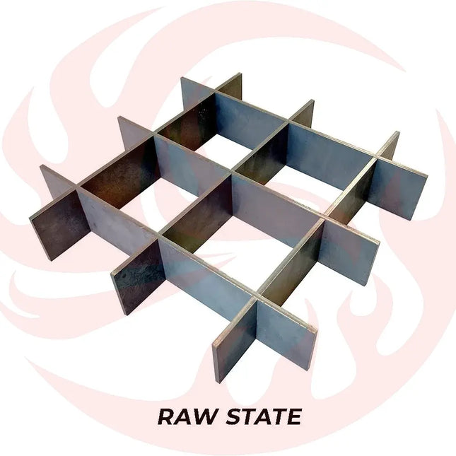 Corten Steel Fire Pit Grates - Turn Your Fire Into a Grilling Legend (FREE SHIPPING) - Phoenix Fire Art Store