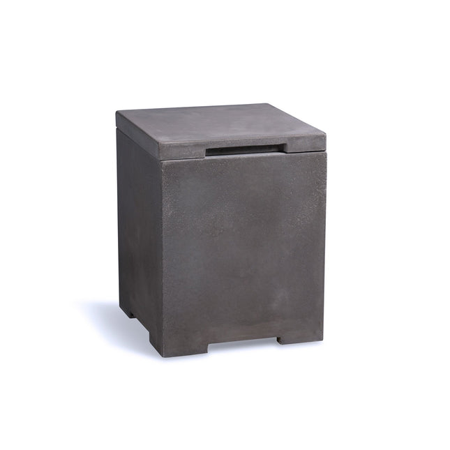 Concrete Propane Tank Enclosure - Square - Phoenix Fire Art Store