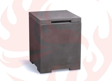 Concrete Propane Tank Enclosure - Square - Phoenix Fire Art Store