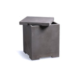 Concrete Propane Tank Enclosure - Square - Phoenix Fire Art Store
