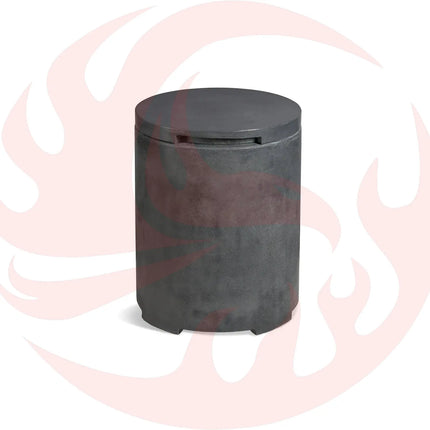 Concrete Propane Tank Enclosure - Round - Phoenix Fire Art Store