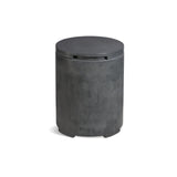 Concrete Propane Tank Enclosure - Round - Phoenix Fire Art Store