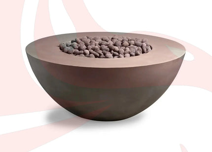 Conique | Concrete Fire Bowl - Phoenix Fire Art Store