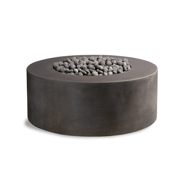 Kylindros - Cylinder Concrete Fire Pit Table - Phoenix Fire Art Store