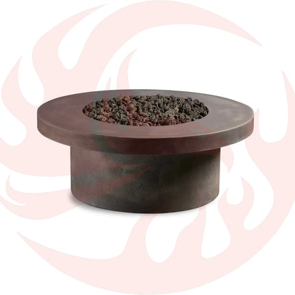 Mirasol - Circular Concrete Fire Pit Table - Phoenix Fire Art Store