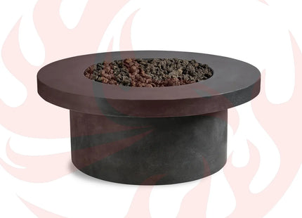 Mirasol - Circular Concrete Fire Pit Table - Phoenix Fire Art Store
