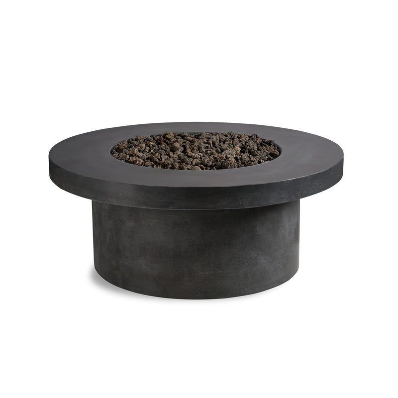 Mirasol - Circular Concrete Fire Pit Table - Phoenix Fire Art Store