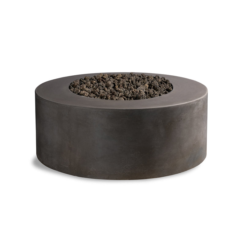 Kylindros - Cylinder Concrete Fire Pit Table - Phoenix Fire Art Store