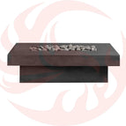 Zinc / Rolled Lava Rock / Propane