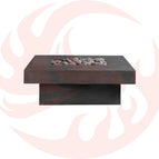 Zinc / Rolled Lava Rock / Large - 44