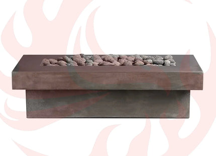 Terraza | Concrete Fire Pit Table - Phoenix Fire Art Store