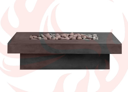 Terraza | Concrete Fire Pit Table - Phoenix Fire Art Store