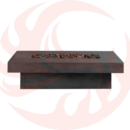 Terraza | Concrete Fire Pit Table - Phoenix Fire Art Store