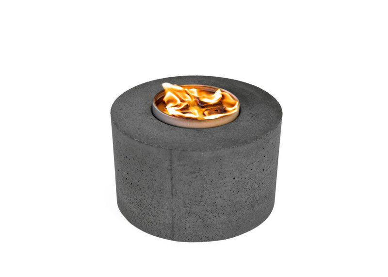 Classic Cylinder Concrete Fire Pit - Phoenix Fire Art Store