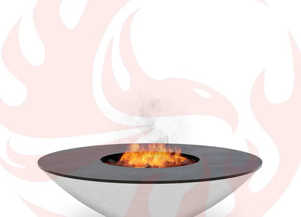 Arteflame XXL 40" Platinum Edition Fire Pit With Cooktop - Phoenix Fire Art Store