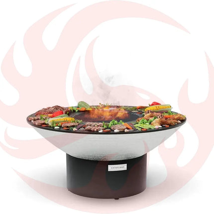 Arteflame XXL 40" Platinum Edition Fire Pit With Cooktop - Phoenix Fire Art Store