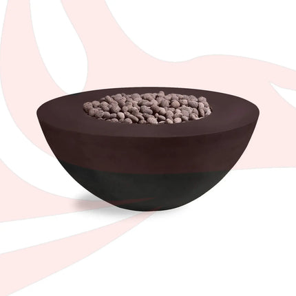 Conique | Concrete Fire Bowl - Phoenix Fire Art Store